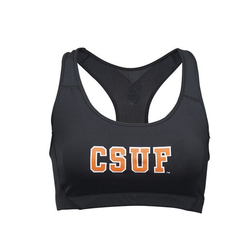 Badger CSUF Sports Bra - Black